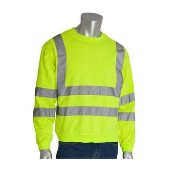 PIP 323-CNSSELY Camisa de alta visibilidad 323-CNSSELY-L - Grande - Poliéster - Amarillo - ANSI clase 3 - 07091