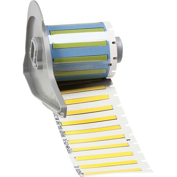 Imágen de Brady PermaSleeve Amarillo Transferencia térmica M7-094-175-7641-YL Etiquetas termorretráctiles para cables y alambres (Imagen principal del producto)