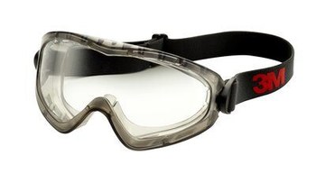3M GoggleGear 2890 GG2891S-SGAF Universal Policarbonato Gafas de seguridad lente Transparente - Sin ventilación - Flexible - 051131-27438