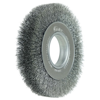 Weiler 06060 Cepillo de rueda - Rizado Acero cerda