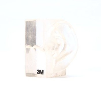 3M E-A-R 319-1002 Tapones para los oídos 19002 - Espuma con punta de caucho de silicón - Transparente