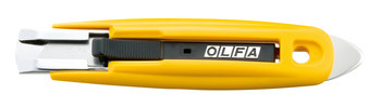 OLFA SK-9 Cuchillo de servicio - ABS, acero inoxidable, resina poliacetal (POM), acero al carbono con revestimiento de níquel - 8.75 pulg. - 40090