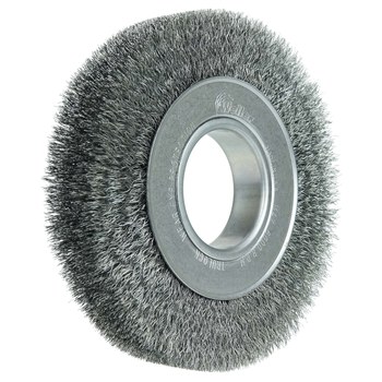 Weiler 03040 Cepillo de rueda - Rizado Acero cerda