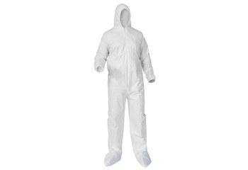 Imágen de Ansell KleenGuard A35 Blanco 5XG Laminado de película microporosa Overoles desechables para trabajo y uso general (Imagen principal del producto)