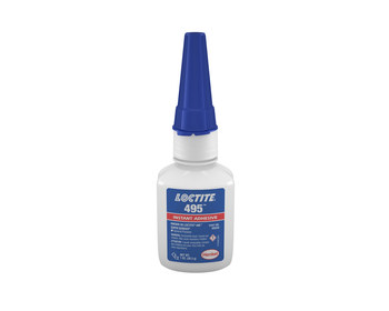 Loctite 495 Adhesivo de cianoacrilato Transparente Líquido 1 oz Botella - 49550 - Conocido anteriormente como Loctite Super Bonder 495