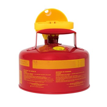Eagle Lata de seguridad UI-10-FS - Rojo - 1 gal Capacidad - Acero galvanizado - 22132