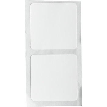 Brady BradyJet J20-179-7425J Rollo de etiquetas imprimibles de inyección de tinta - 1 pulg. x 1 pulg. - Polipropileno - Blanco - B-7425J