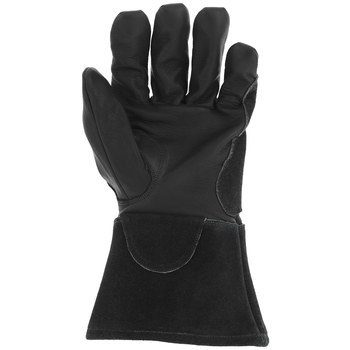 Mechanix Wear Cascade Negro Mediano Cuero Guantes para soldadura - 781513-65378