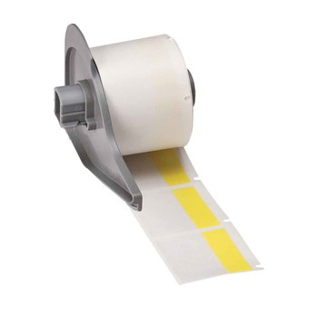 Imágen de Brady M710 Amarillo, Transparente Vinilo Transferencia térmica M7-32-427-YL Etiquetas autolaminables para cables y alambres (Imagen principal del producto)