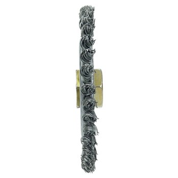 Weiler Roughneck 13232 Cepillo de rueda - Anudado - Circular trenzado Acero cerda