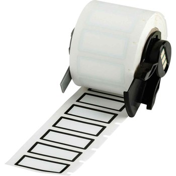 Imágen de Brady WorkHorse Blanco Poliéster Transferencia térmica M6-24-423-BK Etiquetas de impresora (Imagen principal del producto)