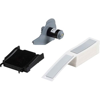 Imágen de Brady M710 Plateado Poliéster Transferencia térmica M7-174-593-SL Etiquetas para impresora con panel en relieve (Imagen principal del producto)