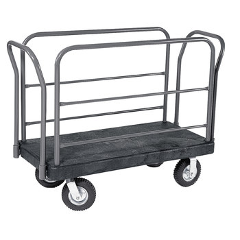 Imagen de Akro-mils R90210L20112017 Versa/Deck R90 3000 lb Revestido en polvo Espuma estructural HDPE Carretilla de plataforma (Imagen principal del producto)