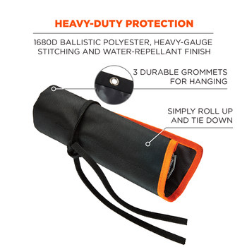 Ergodyne Arsenal 5873 Poliéster Portallaves enrollable - 13775