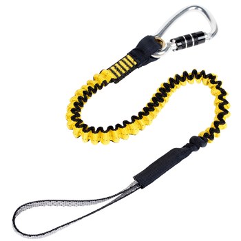 DBI-SALA Fall Protection for Tools Hook2Loop Amarre de herramienta 1500049 - 5/8 pulg. x 31 a 52 pulgadas - Malla tubular - Amarillo - 93096