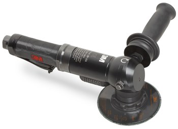 3M 28825 Neumático Lijadora de ángulo recto - 11 pulg. Longitud - 1 1/2 hp