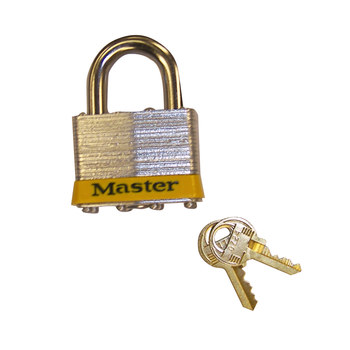 Imágen de Justrite - 29933 Candado de seguridad con llave (Imagen principal del producto)