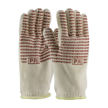 PIP 43-802 Rojo/blanco Pequeño Algodón Guante de alta resistencia térmica - Longitud 11 pulg. - 616314-19043