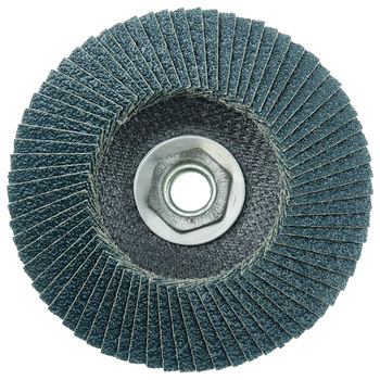 Weiler Tiger Paw Tipo 29 - Zirconia - 5 pulg. - 40 - Grueso - 51132