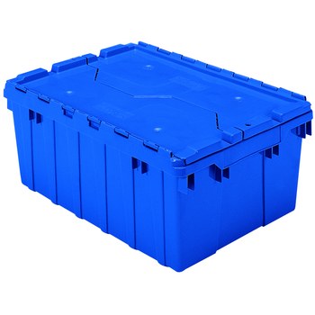 Imagen de Akro-mils 39085 Keepbox 8.5 gal 35 lb Azul Polímero de grado industrial Contenedor de tapa adjunto (Imagen principal del producto)