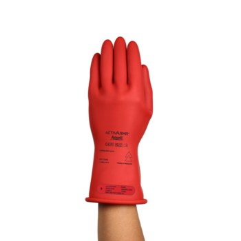 Ansell ActivArmr Rig R011RUL Rojo 9 Guantes aislantes eléctricos - Longitud 11 pulg. - 764906-39389