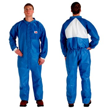Imágen de 3M 4530CS-BLK-XL Azul XL Polipropileno SMMS Overoles desechables para trabajo y uso general (Imagen principal del producto)