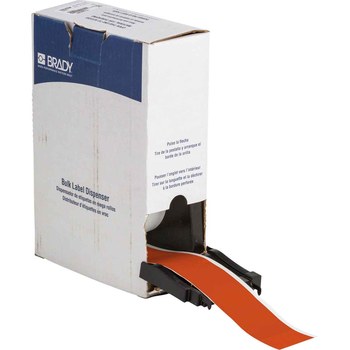 Imágen de Brady M710 Naranja Exterior Plástico Transferencia térmica BM7C-2000-584-OR Cinta de etiquetas reflectantes (Imagen principal del producto)