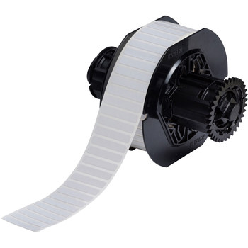 Brady UltraTemp B33-45-717 Rollo de etiquetas troqueladas para impresoras - 1.7 pulg. x 0.25 pulg. - Poliimida - Blanco - B-717