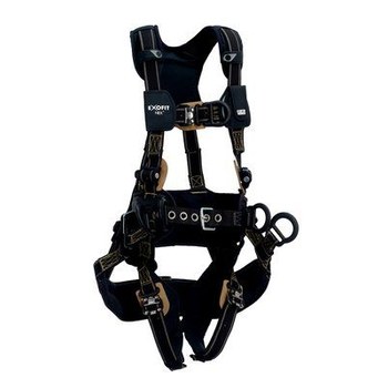 DBI-SALA ExoFit NEX Arco eléctrico/torre Arnés para el cuerpo 1113368 - tamaño Grande - Negro - 10282