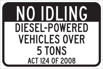 Imágen de Brady B-555 Aluminio Rectángulo Inglés Carteles de alto, control de tráfico y pancartas 124413 (Imagen principal del producto)