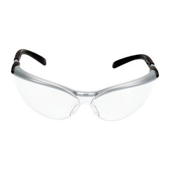 3M BX 11380-00000-20 Policarbonato Lentes de seguridad estándar lente Transparente - Medio marco - 078371-62052