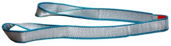 Imagen de Lift-All EE2803TTX20 Tuff-Edge III Plata con borde azul Poliéster Cabestrillo de elevación (Imagen principal del producto)