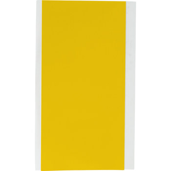 Brady M610 M6C-1000-581-YL Rollo de etiquetas para impresora - 1 pulg. x 50 pies - Vinilo - Amarillo - B-581