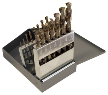 Imágen de Chicago-Latrobe 550 135° Corte de mano derecha Acero De Alta Velocidad M42-Cobalto Del 8% Heavy-Duty Taladro de Jobber 57852 (Imagen principal del producto)