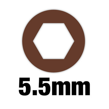 Milwaukee HollowCore M5.5 48-22-2462 Llave de vaso - Acero forjado - 182.88 mm - 67118