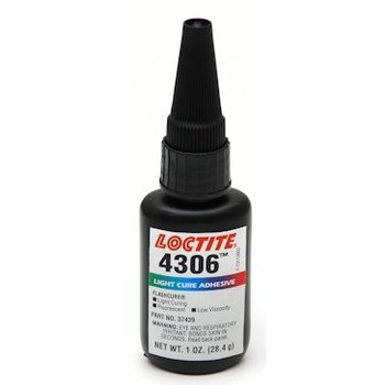 Loctite Flash Cure 4306 Adhesivo de cianoacrilato Transparente Líquido 1 oz Botella - 37439