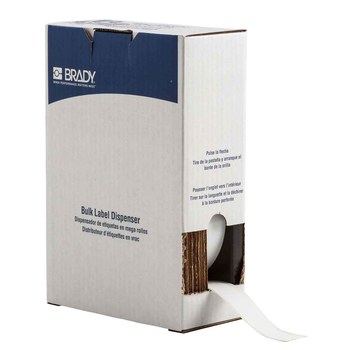 Imágen de Brady ToughWash Blanco Poliéster Transferencia térmica BM7C-1000-855-WT Cinta de etiquetas (Imagen principal del producto)
