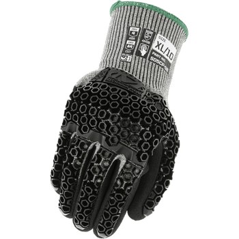 Mechanix Wear SpeedKnit M-Pact D3O SD5CP8 Gris 2XG HPPE/acero Guantes de trabajo - 781513-65828