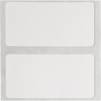 Brady BradyJet J20-136-7425J Rollo de etiquetas imprimibles de inyección de tinta - 0.75 pulg. x 1.5 pulg. - Polipropileno - Blanco - B-7425J