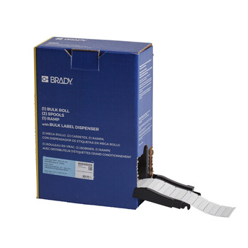 Imágen de Brady PermaSleeve Blanco Transferencia térmica BM-250-175-312 Etiquetas termorretráctiles para cables y alambres (Imagen principal del producto)