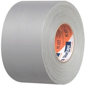 Shurtape PC 622 Plateado Cinta para ductos - 72 mm Anchura x 55 m Longitud - 12.5 mil Espesor - shurtape 101178