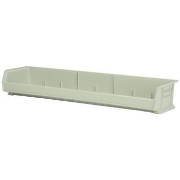 Imagen de Akro-mils Akrobin 80 lb Piedra Polímero de grado industrial Colgado/Apilado Contenedor de almacenamiento (Imagen principal del producto)