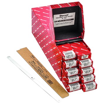 Imágen de Surtido de calibradores de espesor o palpadores S667DS de Acero inoxidable por de Starrett (Imagen principal del producto)