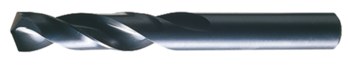 Cleveland 2331G NAS 907 Tipo C Taladro de máquina de tornillo - Punta Dividir 135° - Acabado Óxido de vapor - Longitud Total 2.9375 pulg. - Flauta Espiral - Acero de alta velocidad - Vástago Recto - C74377