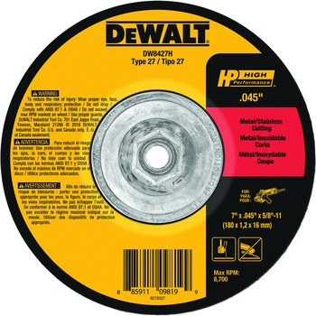 Imágen de DEWALT Rueda de corte 09819 (Imagen principal del producto)