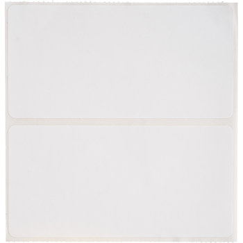 Brady i61-55-402-3 Rollo de etiquetas troqueladas para impresoras - 4 pulg. x 2 pulg. - Papel - Blanco - B-402