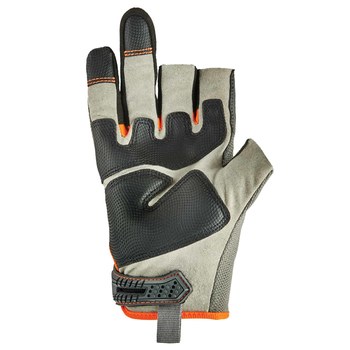 Ergodyne ProFlex Tena-Grip 720 Gris/Negro/Anaranjado Grande Espuma EVA/Cuero Sintético Espuma EVA/Cuero Guantes de trabajo - 720476-17114