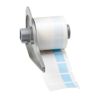 Imágen de Brady M710 Azul, Transparente Vinilo Transferencia térmica M7-30-427-BL Etiquetas autolaminables para cables y alambres (Imagen principal del producto)