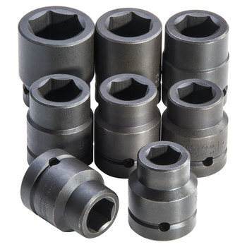 Proto J76102 6 Puntos Juego de enchufes de impacto - accionamiento 1 pulg. - 12526