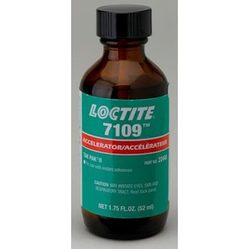 Loctite 7109 Activador Ámbar Líquido 1.75 fl oz Botella - Para uso con Cianoacrilato - 22440